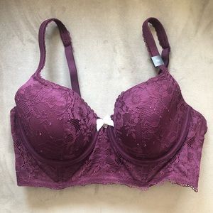 NWOT Underwire Demi Bra, 36C